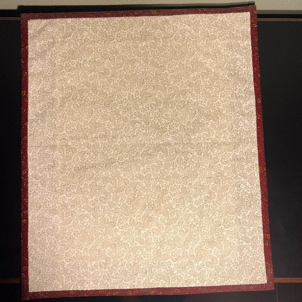 Hand Stitched Antique Needlework Sampler Reproduction Appliqué & Embroidery - Picture 15 of 16